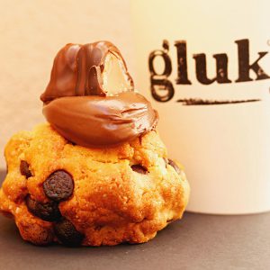 Cookie sin gluten con Nutella