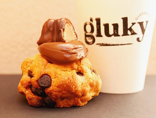 Cookie sin gluten con Nutella