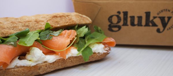 panini sin gluten de salmon